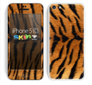 The Real Tiger Print Texture Skin for the Apple iPhone 5c