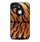 The Real Tiger Print Texture Skin for the iPhone 4-4s OtterBox Commuter Case