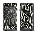 The Real Vector Zebra Print Apple iPhone 6/6s LifeProof Fre Case Skin Set
