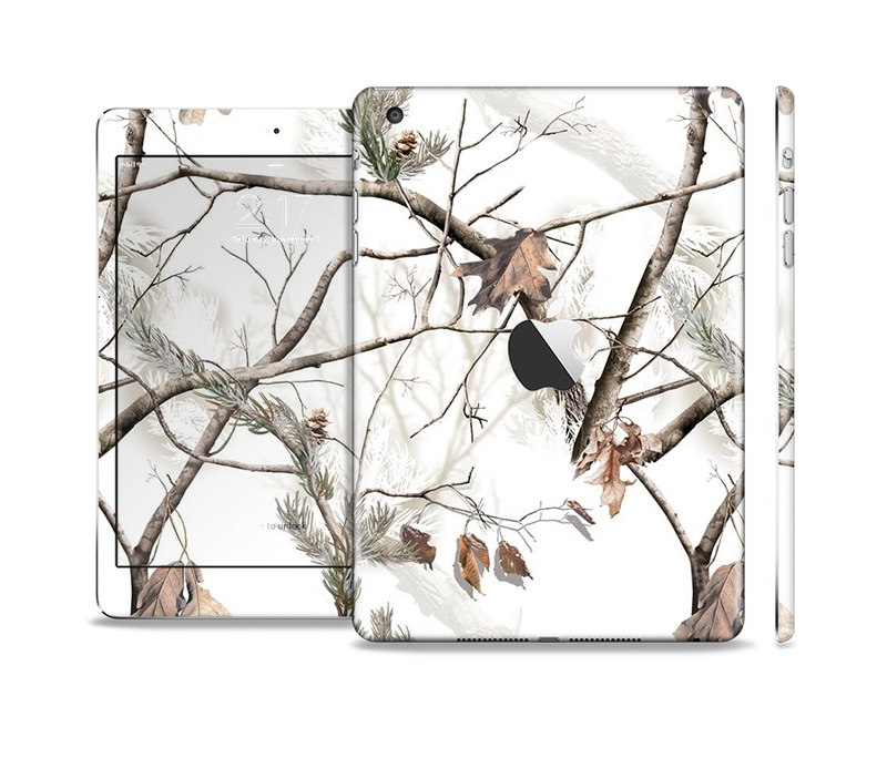 The Real Winter Camouflage Full Body Skin Set for the Apple iPad Mini 2