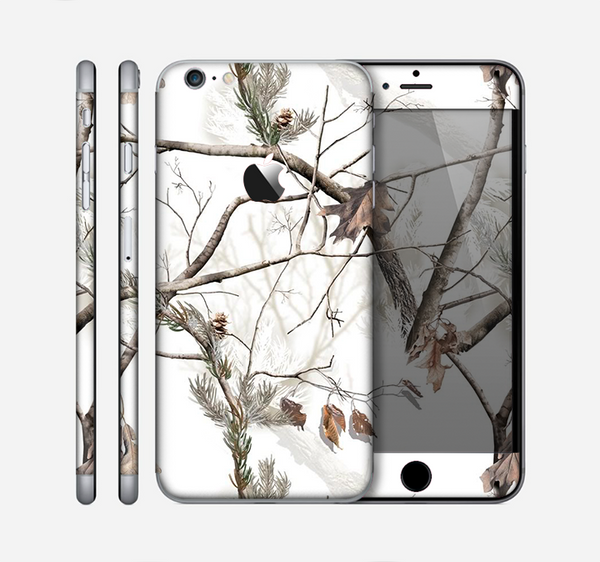 The Real Winter Camouflage Skin for the Apple iPhone 6 Plus