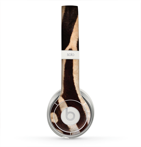The Real Zebra Print Texture Skin for the Beats by Dre Solo 2 Headphones