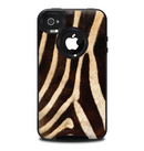 The Real Zebra Print Texture Skin for the iPhone 4-4s OtterBox Commuter Case