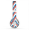 The Red-White-Blue Sharp Chevron Pattern Skin for the Beats by Dre Solo 2 Headphones