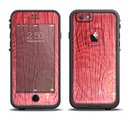 The Red-Wood with Yellow Knot Apple iPhone 6/6s LifeProof Fre Case Skin Set