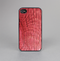 The Red-Wood with Yellow Knot Skin-Sert for the Apple iPhone 4-4s Skin-Sert Case