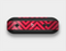 The Red & Black Sketch Chevron Skin Set for the Beats Pill Plus