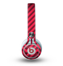 The Red & Black Sketch Chevron Skin for the Beats by Dre Mixr Headphones