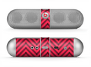 The Red & Black Sketch Chevron Skin for the Beats by Dre Pill Bluetooth Speaker