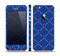The Red & Blue Seamless Anchor Pattern Skin Set for the Apple iPhone 5s