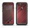 The Red Diagonal Thin HD Stripes Apple iPhone 6 LifeProof Fre Case Skin Set