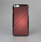 The Red Diagonal Thin HD Stripes Skin-Sert for the Apple iPhone 6 Plus Skin-Sert Case