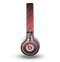 The Red Diagonal Thin HD Stripes Skin for the Beats by Dre Mixr Headphones