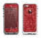 The Red Fabric Apple iPhone 5-5s LifeProof Fre Case Skin Set