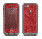The Red Fabric Apple iPhone 5c LifeProof Fre Case Skin Set