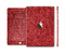 The Red Fabric Full Body Skin Set for the Apple iPad Mini 3