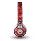 The Red Fabric Skin for the Beats by Dre Mixr Headphones