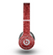 The Red Fabric Skin for the Beats by Dre Original Solo-Solo HD Headphones