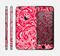 The Red Floral Paisley Pattern Skin for the Apple iPhone 6