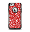 The Red Floral Sprout Apple iPhone 6 Otterbox Commuter Case Skin Set