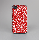 The Red Floral Sprout Skin-Sert for the Apple iPhone 4-4s Skin-Sert Case