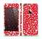 The Red Floral Sprout Skin Set for the Apple iPhone 5