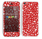 The Red Floral Sprout Skin for the Apple iPhone 5c