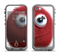 The Red Fuzzy Wuzzy Apple iPhone 5c LifeProof Fre Case Skin Set