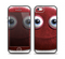 The Red Fuzzy Wuzzy Skin Set for the iPhone 5-5s Skech Glow Case