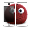 The Red Fuzzy Wuzzy Skin for the Apple iPhone 4-4s