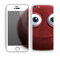 The Red Fuzzy Wuzzy Skin for the Apple iPhone 5c