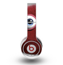 The Red Fuzzy Wuzzy Skin for the Original Beats by Dre Wireless Headphones