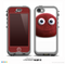 The Red Fuzzy Wuzzy Skin for the iPhone 5c nüüd LifeProof Case