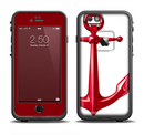The Red Glossy Anchor Apple iPhone 6 LifeProof Fre Case Skin Set