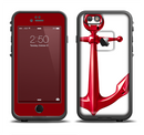 The Red Glossy Anchor Apple iPhone 6/6s LifeProof Fre Case Skin Set
