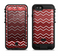 The Red Gradient Layered Chevron Apple iPhone 6/6s LifeProof Fre POWER Case Skin Set