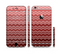 The Red Gradient Layered Chevron Sectioned Skin Series for the Apple iPhone 6 Plus