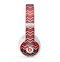 The Red Gradient Layered Chevron Skin for the Beats by Dre Studio (2013+ Version) Headphones