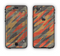 The Red, Green and Black Abstract Traditional Camouflage Apple iPhone 6 Plus LifeProof Nuud Case Skin Set