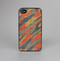 The Red, Green and Black Abstract Traditional Camouflage Skin-Sert for the Apple iPhone 4-4s Skin-Sert Case