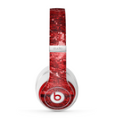 The Red Grunge Paint Splatter Skin for the Beats by Dre Studio (2013+ Version) Headphones