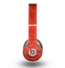The Red Highlighted Wooden Planks Skin for the Beats by Dre Original Solo-Solo HD Headphones