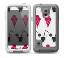 The Red Icecream and Drink Icon Collage Skin Samsung Galaxy S5 frē LifeProof Case