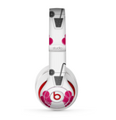 The Red Icecream and Drink Icon Collage Skin for the Beats by Dre Studio (2013+ Version) Headphones