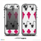 The Red Icecream and Drink Icon Collage Skin for the iPhone 5c nüüd LifeProof Case