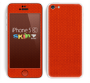 The Red Jersey Texture Skin for the Apple iPhone 5c