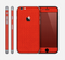 The Red Jersey Texture Skin for the Apple iPhone 6