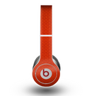 The Red Jersey Texture Skin for the Beats by Dre Original Solo-Solo HD Headphones