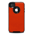 The Red Jersey Texture Skin for the iPhone 4-4s OtterBox Commuter Case