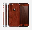 The Red Mahogany Wood Skin for the Apple iPhone 6
